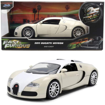 Modely áut a motoriek model 1/24 Fast & Furious Bugatti Veyron 2011