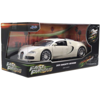 Modely áut a motoriek model 1/24 Fast & Furious Bugatti Veyron 2011