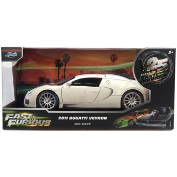 Modely áut a motoriek model 1/24 Fast & Furious Bugatti Veyron 2011