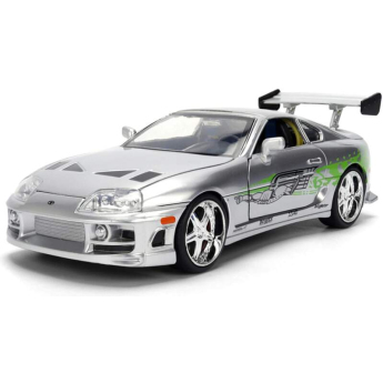 Modely áut a motoriek model 1/24 Fast & Furious 1995 Silver 25th Anniversary Edition