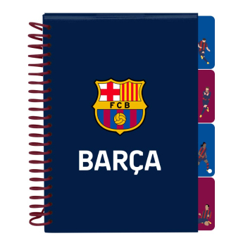 FC Barcelona zápisník A5 Colour