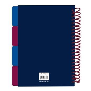 FC Barcelona zápisník A5 Colour