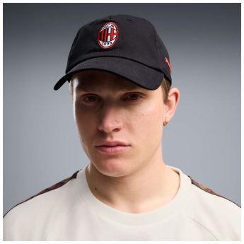AC Milano čiapka baseballová šiltovka Essentials black