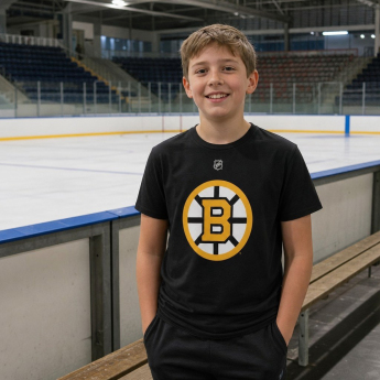 Boston Bruins detské tričko David Pastrňák Flat Alt.Captains N&N Tee