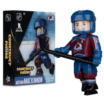 Colorado Avalanche figúrka Nathan MacKinnon #29 NHL Construct