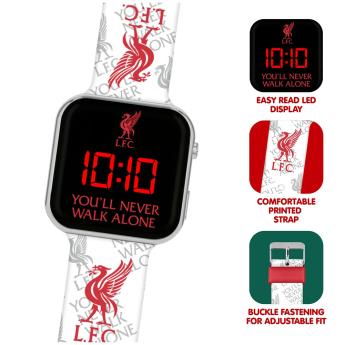 FC Liverpool hodinky LED Step Counter
