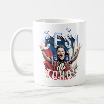 Hokejové reprezentácie hrnček Czech Republic OZZÁK Češi do toho! MS v hokeji 2024