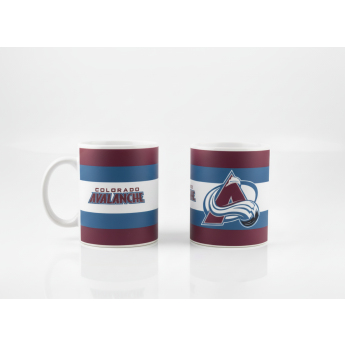 Colorado Avalanche hrnček STRIPES (330ml)