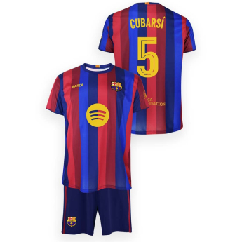 FC Barcelona detský set replika Home Cubarsi