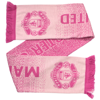 Manchester United zimný šál Knit pink