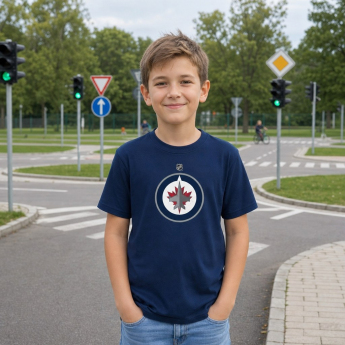 Winnipeg Jets detské tričko Primary Logo Tee