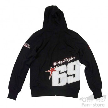 Nicky Hayden pánska mikina black