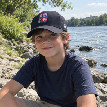 Hokejové reprezentácie detská čiapka baseballová šiltovka 940K Core 9forty child navy