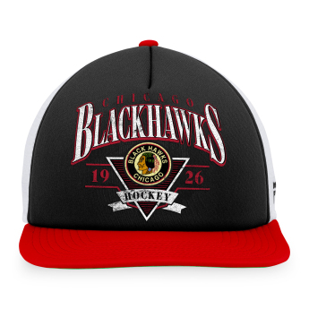 Chicago Blackhawks čiapka flat šiltovka True Classic Foam Front Trucker
