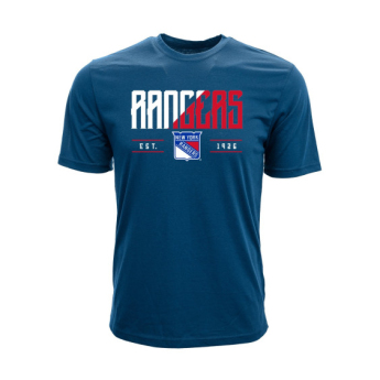 New York Rangers pánske tričko NHL Levelwear Splitter Tee