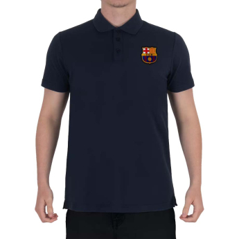 FC Barcelona polokošeľa Crest navy