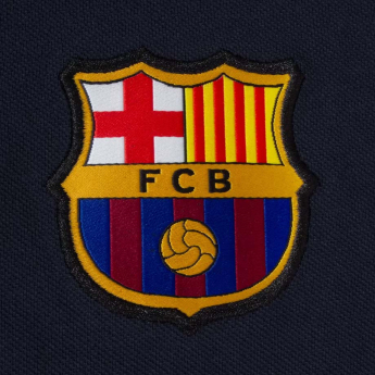 FC Barcelona polokošeľa Crest navy
