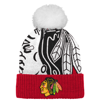 Chicago Blackhawks detská zimná čiapka Big Face