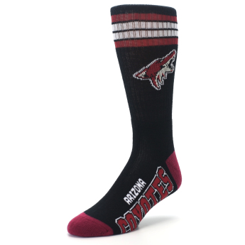 Arizona Coyotes ponožky 4 Stripes Crew
