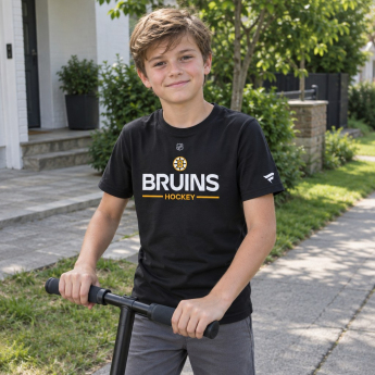 Boston Bruins detské tričko Apro Wordmark Ss black