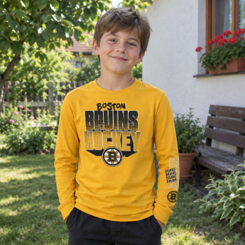 Boston Bruins detské tričko s dlhým rukávom Stand Out Ls Ctn
