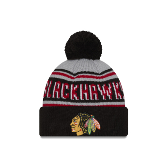 Chicago Blackhawks zimná čiapka NHL Pom Wordmark