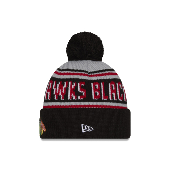 Chicago Blackhawks zimná čiapka NHL Pom Wordmark