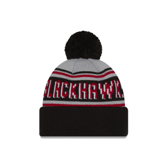 Chicago Blackhawks zimná čiapka NHL Pom Wordmark