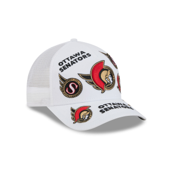 Ottawa Senators čiapka baseballová šiltovka NHL 9FORTY M-Crown A-Frame Trucker All Over