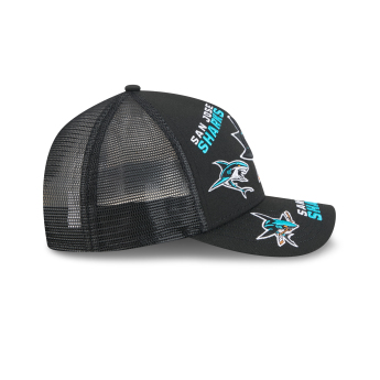 San Jose Sharks čiapka baseballová šiltovka NHL 9FORTY M-Crown A-Frame Trucker All Over