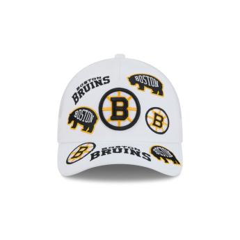 Boston Bruins čiapka baseballová šiltovka 9FORTY M-Crown A-Frame Trucker All Over white