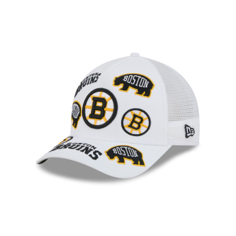 Boston Bruins čiapka baseballová šiltovka 9FORTY M-Crown A-Frame Trucker All Over white
