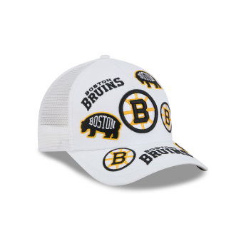 Boston Bruins čiapka baseballová šiltovka 9FORTY M-Crown A-Frame Trucker All Over white