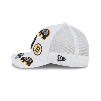 Boston Bruins čiapka baseballová šiltovka 9FORTY M-Crown A-Frame Trucker All Over white