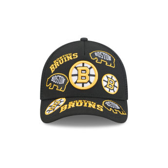 Boston Bruins čiapka baseballová šiltovka NHL 9FORTY M-Crown A-Frame Trucker All Over black
