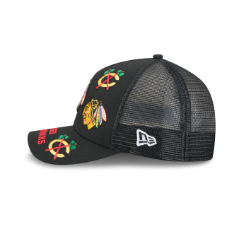 Chicago Blackhawks čiapka baseballová šiltovka NHL 9FORTY M-Crown A-Frame Trucker All Over