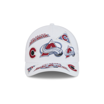 Colorado Avalanche čiapka baseballová šiltovka NHL 9FORTY M-Crown A-Frame Trucker All Over white