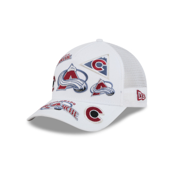 Colorado Avalanche čiapka baseballová šiltovka NHL 9FORTY M-Crown A-Frame Trucker All Over white