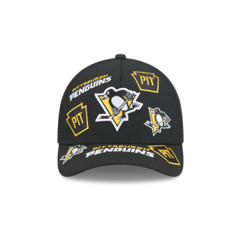 Pittsburgh Penguins čiapka baseballová šiltovka NHL 9FORTY M-Crown A-Frame Trucker All Over