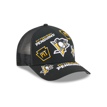 Pittsburgh Penguins čiapka baseballová šiltovka NHL 9FORTY M-Crown A-Frame Trucker All Over