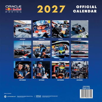 Red Bull Racing kalendár Oracle Square 2027