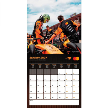 Mclaren Honda kalendár Square 2027