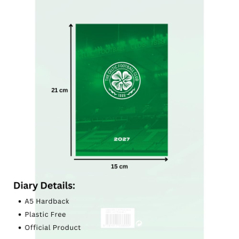 FC Celtic diár A5 - 2027