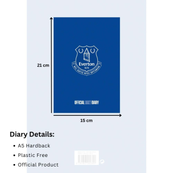 FC Everton diár A5 - 2027