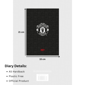 Manchester United diár A5 - 2027