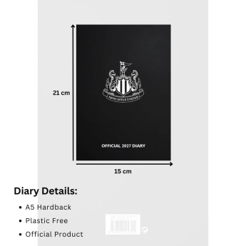 Newcastle United diár A5 - 2027