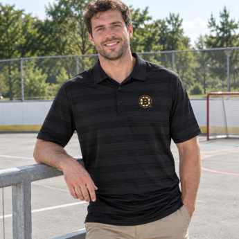 Boston Bruins polokošeľa Antigua Compass Black