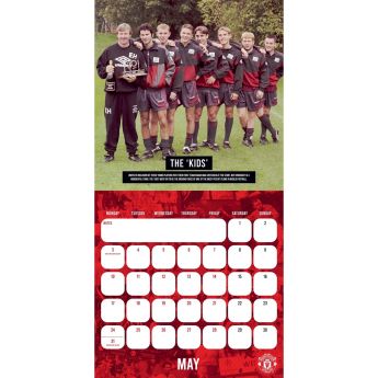 Manchester United kalendár Legends Square 2027