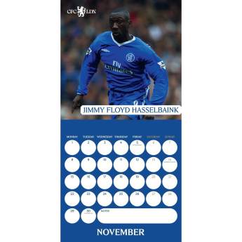 FC Chelsea kalendár Legends Square 2027