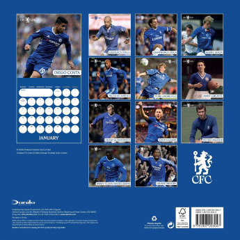 FC Chelsea kalendár Legends Square 2027